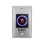 Waterproof No Touch Exit Button , Square Push To Exit Button With Timer