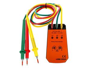 China AC 600V non contact phase rotation meter With LED Light Indicator on sale
