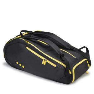 China 600D Polyester Tennis Racket Bag 80x32x24cm With Shoe Compartment on sale