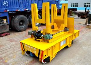 Best Turning Rail Ladle Transfer Cart With LED Display Automatic Control Custom Size wholesale