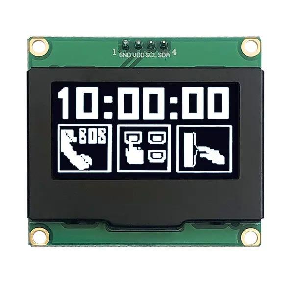 Cheap 1.54 Inch OLED Display Module White Color 128x64 Pixels SSD1309 I2C Interface for sale