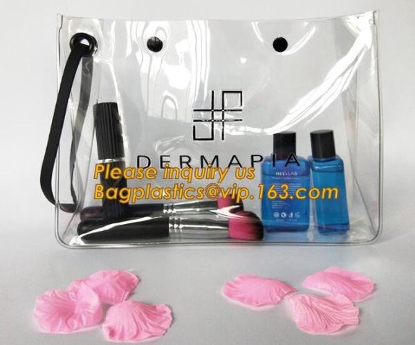 Cheap A5 full color print PP/PVC document bag with zipper lock file folder bag,soft PVC office file document bag with zipper for sale