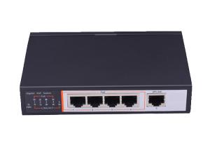 Fast Unmanaged Network Poe Switch 5 Port Gigabit Automatic Recognition