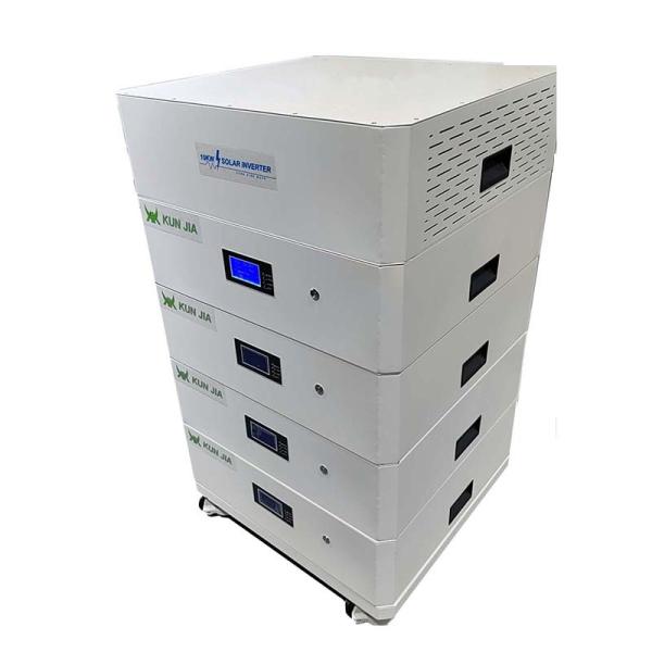 Cheap Hybrid Inverter Modular Stackable LiFePO4 10kw Stackable Home Solar Energy Storage System for sale