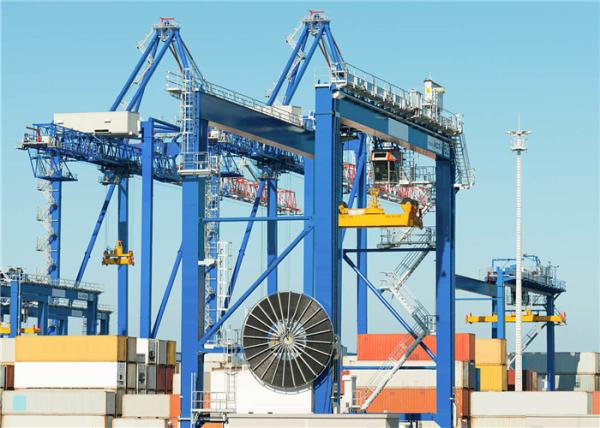 Cheap Lifting Equipment RMG Rail Traveling Type Container Gantry Crane For Shipyard for sale