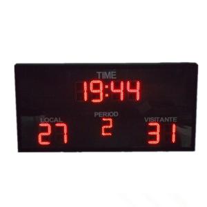 Best Multi Color Basketball Timer And Scoreboard With Buzzer Hanging / Mounting Installation wholesale