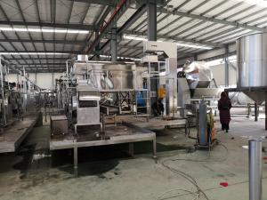 Best High Automation Soybean Peanut Frying Machine , Industrial Snack Frying Equipment wholesale