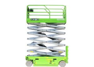 Single Mast Aerial Work Platform 13m Scissor Lift With Extendable