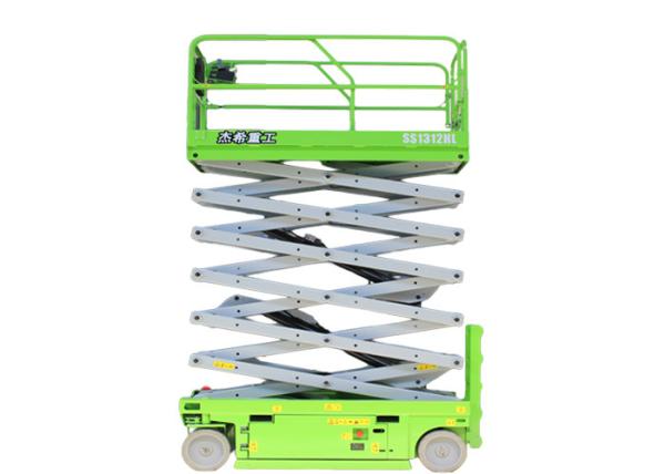 Cheap Single Mast Aerial Work Platform 13m Scissor Lift With Extendable for sale