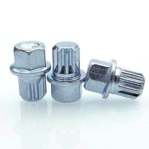 Car modification chrome wheel nut lock lug nuts wheel