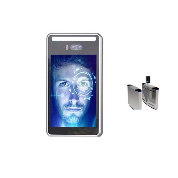 Cheap Liveness Detection 6mm Automatic Face Recognition System 7 Inch for sale
