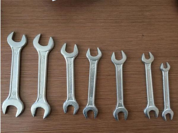 Cheap KM High quality for double open end spanner different types with chrome for sale