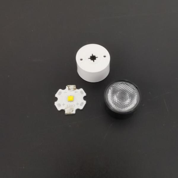 Cheap 1W / 3W High Power led Collimator lens with Cone holder ,  ROHS for sale