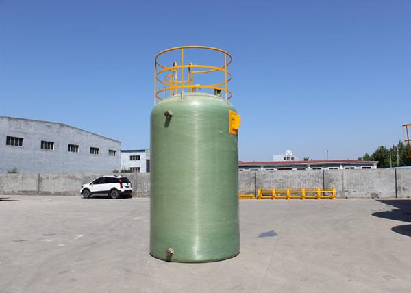 Cheap Round 2500mm FRP Chemical Mixing Tank High Strength Activated Carbon Deodorizer for sale