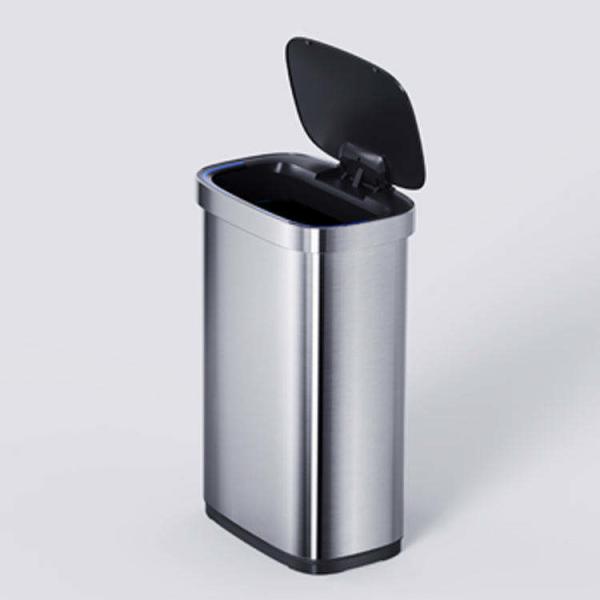 Cheap Rectangle Household Smart Sensor Bin Induction Type  Automatic Trash Can for sale