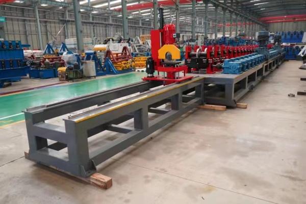 Cheap C Channel Unistrut Roll Forming Machine 8-15m/min for solar panel support for sale
