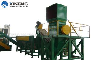 Automactic PP Plastic Recycling Machine , Plastic Film Recycling Machine 