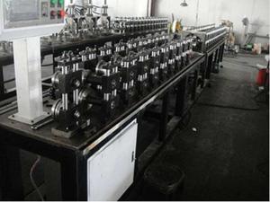 China 0.4 - 1.0mm U Runner Stud Roll Forming Machine With Guiding Column Forming Structure on sale