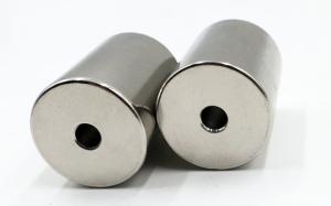 China High Performance Neodymium Cylinder Magnet For Motor / Generator Rotor / Stator on sale