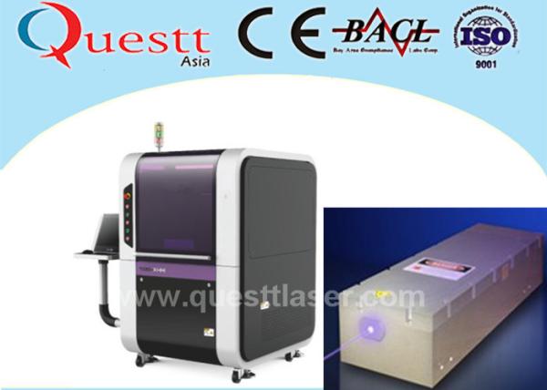 Cheap CNC Laser Cutter 300W For Precise Products , CNC Glass Cutting Machine 500x500mm for sale