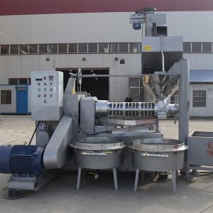 60-100 RPM Screw Press Separator Cold Spiral Oil Processing Equipment
