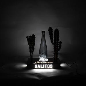China Unique-design Metal LED Bottle Display Presenter Tequila Bottle Glorifier on sale