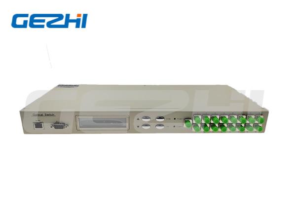 Cheap Single Mode And Multimode Rackmount 1X16 Optical Switch For Secure Communications for sale