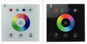 China 12V/24V RGB/RGBW touch panel controller on sale