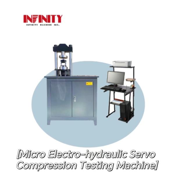 Cheap Micro Electro Hydraulic Servo Building Materials Compression Fatigue Testing Machine for sale