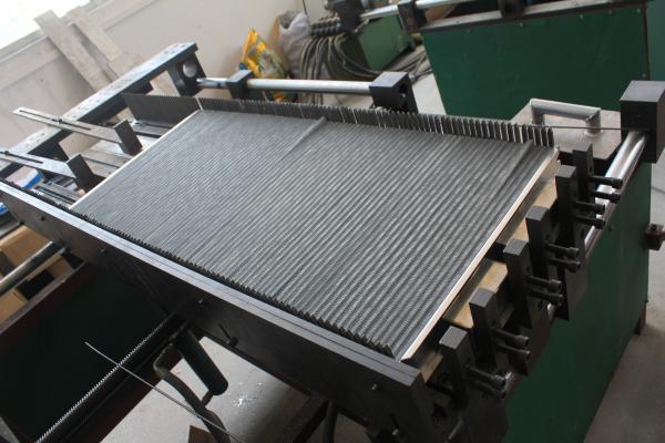 Cheap Single Double Rows Intercooler Radiator Core Assembly Machine And Cooling Core Builder for sale