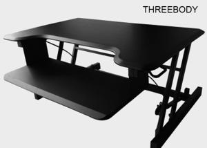 China Ergonomic Techniques Modern Computer Desk 800 * 520mm In Black / White on sale