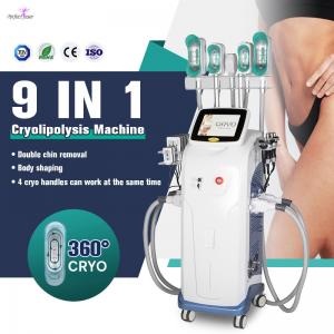 China 360 Cryolipolysis Slimming Machine Multifunction Vacuum Cavitation RF Machine on sale