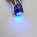 Illumination Tactile Switch, Led Dustproof Push Button Switch With Bezel,Lighted