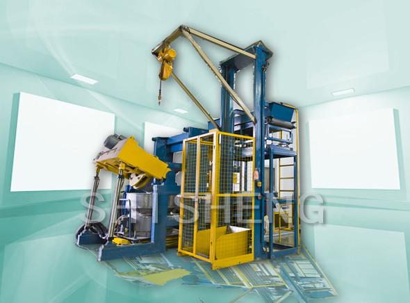 Cheap Large Chamber Automatic Coating Machine , Aluminium Powder Coating Machine for sale