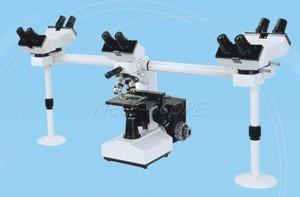 Best Multi Headed Multi View Microscope Wide Field WF10X For Educational Teaching wholesale