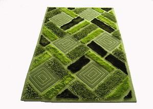 Multi Structured Polyester Shaggy Carpet Good Design Luxury Feeling Carpet