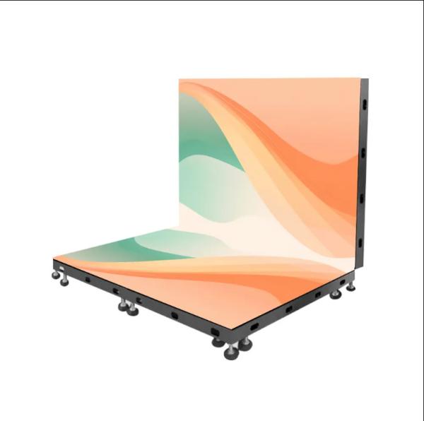 Cheap Customizable Interactive LED Floor Tiles with Aluminum Frame for sale