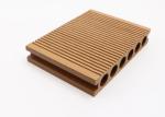 Interlock Decking 3D Embossing WPC Composite Decking Tiles Plastic Flooring