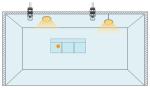 DC Dimmable Daylight Motion Sensor with 120 Degree Detection Angle