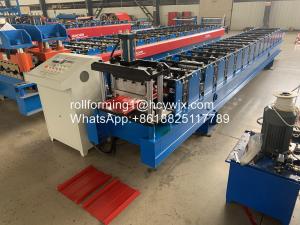 China Plc Self Lock 15m/Min 3p Roof Sheet Rolling Machine on sale