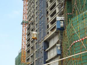 China Galvanised Rack Pinion Lift 400M Building Site Hoist on sale