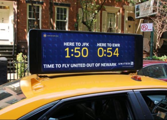 DC 5V Voltage Car LED Sign Display with Asynchronous Control and Animation