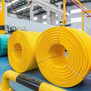 Best Polypropylene Outdoor Playground Steel Wire Core Rope for Children Climbing Rope Net Using wholesale