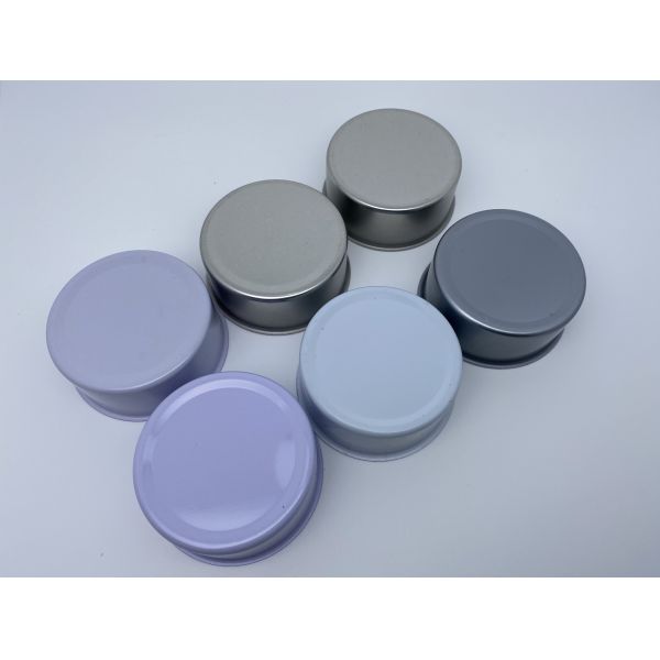 D99x27mm Plain Empty Metal Tin Can With Easy Open Lid , Round Tin Can For Fish / Soup / Beef / Mussel / Pineapples / Tomato Paste Packaging