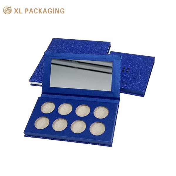 Cheap Makeup Custom Printed Packaging Box Rectangle Empty Eyeshadow Palette Packaging for sale