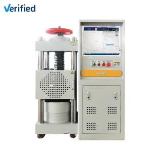 China Hydraulic Universal Testing Machine Brick Stone Cement Concrete Compression Test Machine 2000KN Max load on sale