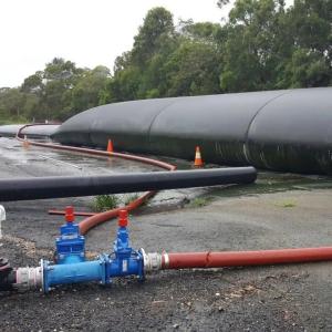 China Polpropylene Silt Dewatering Tubes Bag For Lake Desilting And Water Purification on sale