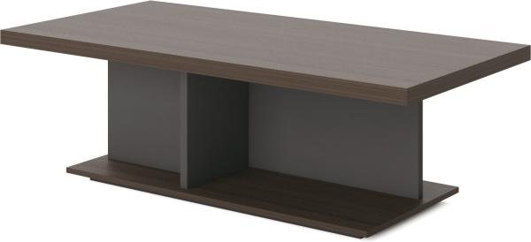 Cheap Anticollision Side Cut  Square Wood Coffee Table 1.4M / 0.6M for sale