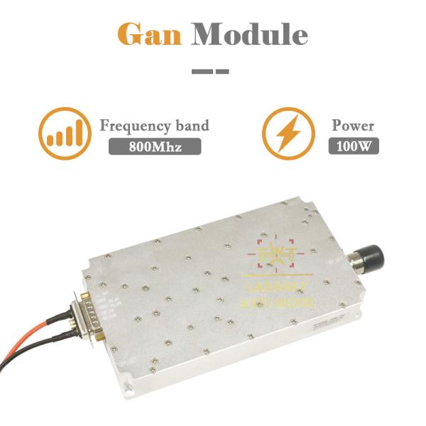 Cheap RS485 800MHz 100W 800-900MHZ 750-850MHZ  Anti Drone Module RF Power Amplifier Module for Anti Uav LDSK 24-32V for sale