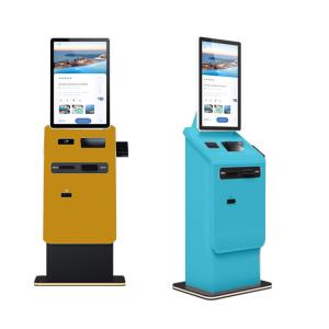 China Magnetic/IC/RF Card Reader Self Payment Kiosk with Custom Logo and Currency Exchange on sale